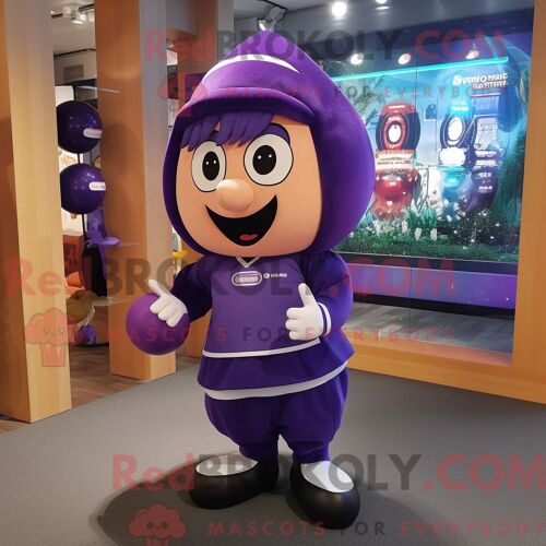 Personnage De Costume De Mascotte Redbrokoly De Renard Doré Habillé D Un Polo Et De Pinces À Écharpe