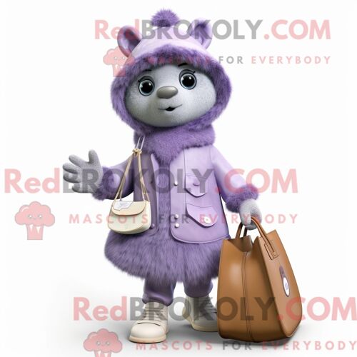 Personnage Mascotte Redbrokoly D Olive Shakshuka Habillée D Une Robe De Mariée Et De Foulards