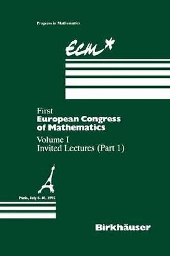 First European Congress Of Mathematics Paris, July 6-10, 1992