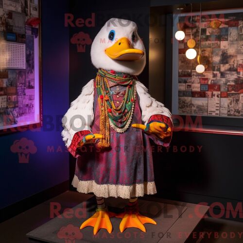Personnage De Costume De Mascotte Redbrokoly De Ballon De Volley-Ball D Olive Habillé Avec Un Pantalon Habillé Et Des Cravates