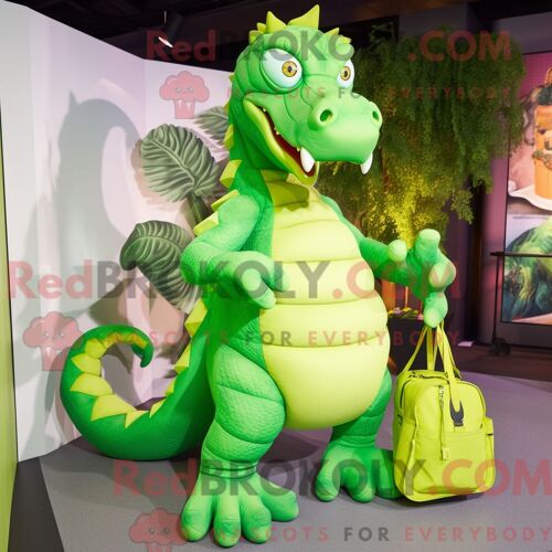 Costume De Mascotte Redbrokoly De Personnage D Orange Ice Habillé Avec Un Jean Évasé Et Des Pinces À Cheveux