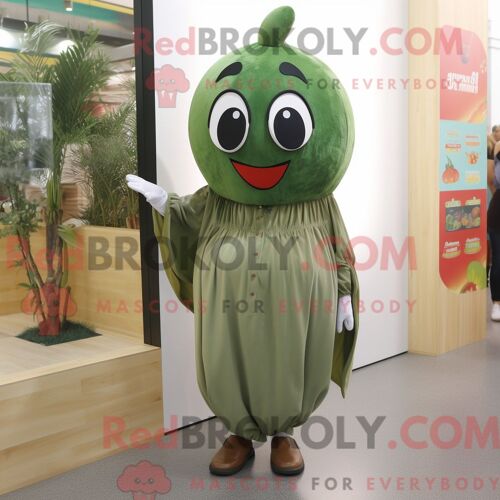 Personnage Mascotte Redbrokoly D Un Âne Turquoise Habillé D Une Robe Droite Et D Écharpes