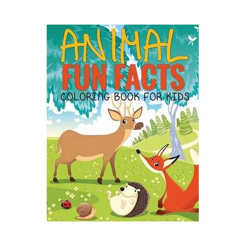 Animal Fun Facts (Coloring Book For Kids) Paperback