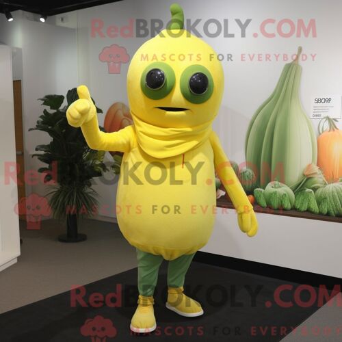Personnage Mascotte Redbrokoly D Un Loir Bleu Ciel Habillé D Une Robe Droite Et De Bérets