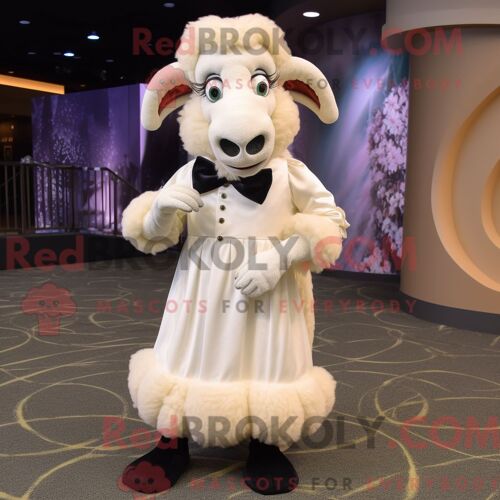 Personnage Mascotte Redbrokoly D Un Bâton De Hockey Sur Glace De La Marine Habillé D Un Maillot De Rugby Et De Colliers