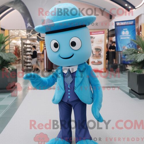 Personnage Mascotte Redbrokoly D Un Élan Irlandais Blanc Habillé D Un Legging Et D Un Béret