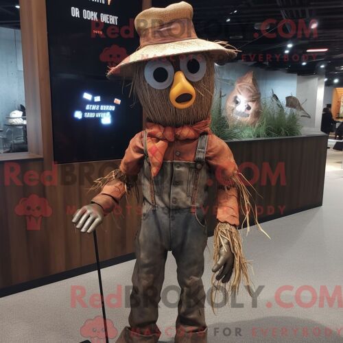 Personnage Mascotte Redbrokoly D Une Fée Des Dents Noires Habillée D Un Pantalon Cargo Et De Lunettes De Soleil