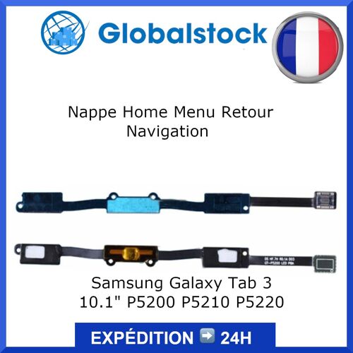 Nappe Home Menu Pour Samsung Galaxy Tab 3 10.1"" P5200 P5210