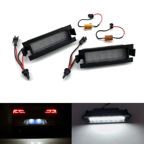 Lumière De Plaque D'immatriculation De Voiture À 18led Canbus, 2 Pièces, Pour Hyundai I30 (Gd) 2013 2014 2015