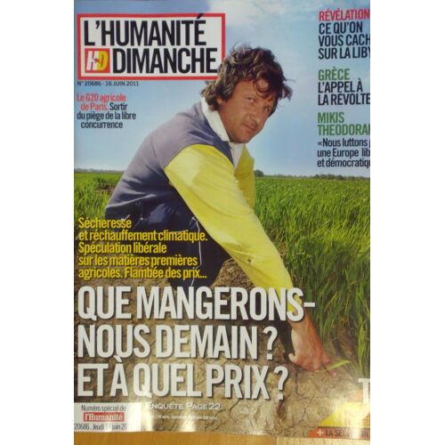 Que Mangerons Nous Demain ? Et À Quel Prix ?