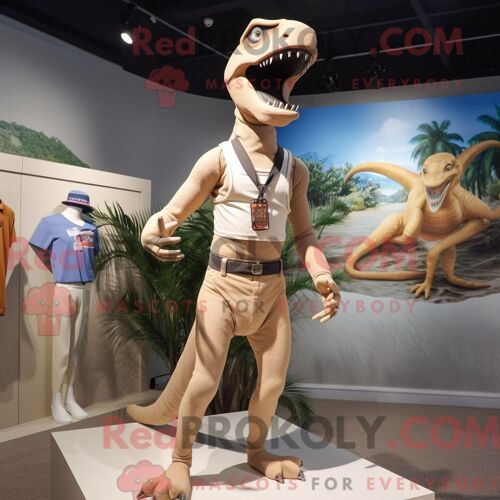 Personnage Mascotte Redbrokoly D Un Fantôme Noir Habillé D Une Veste En Cuir Et De Clips Pour Foulard