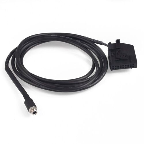 Adaptateur D'entrée Aux 18 Broches Avec Prise Femelle, 3.5mm, Pour Mercedes Benz Clk Sl Slk W168, W202, W203, W208, W209, W211, W461, W463, W164, Adaptateur D'entrée Aux 18 Broches