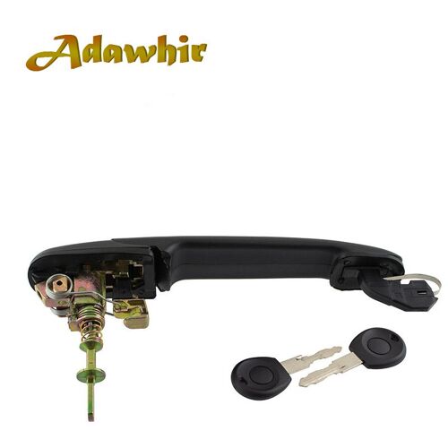 Poignée De Porte Avant Gauche Ou Droite Avec 2 Clés, 1 Pièce, Pour Polo 6n 6n1 6n2 Sharan Seat Alhambra Galaxy