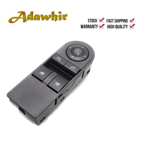 Bouton De Commande De Fenêtre Électrique, Pour Opel Astra H, 2005 ¿ 2010, Zafira B, 2005-2015, 13228706, 13183679