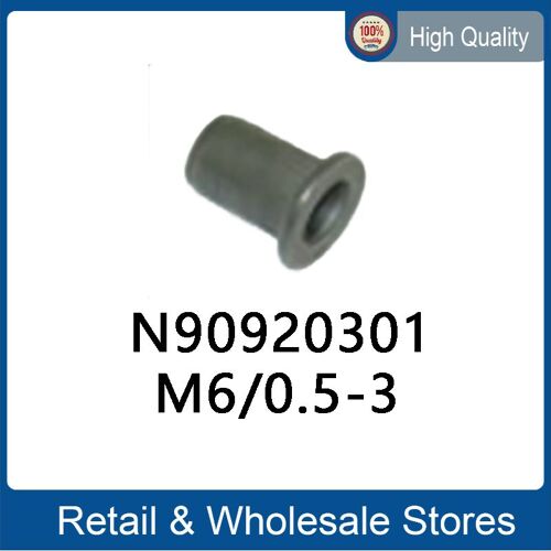 Écrous De Rivetage M6x0.5-3 Pour Audi, Vw, Skoda, Seat A1 A3, 1 Pièce, N90920301