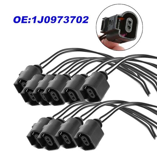 Connecteur De Harnais Électrique À 2 Broches, Pour Golf Passat Touran Lapin Polo Tiguan A4 A6 A8 Q5 Q7