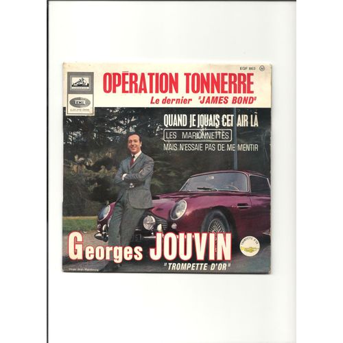 Operation Tonnerre , Le Dernier "James Bond"