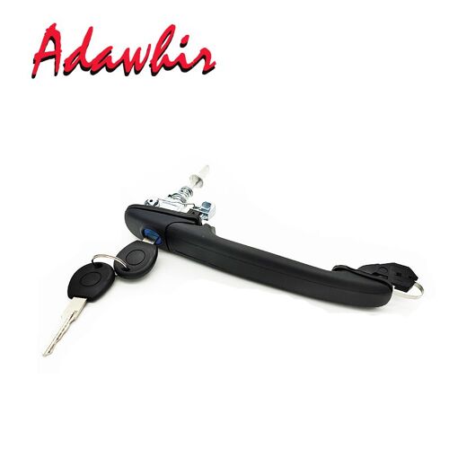 Poignée De Porte Avant Gauche Ou Droite Avec 2 Clés, Pour Polo 6n 6n1 6n2 Sharan, Seat Alhambra Galaxy, 1 Pièce