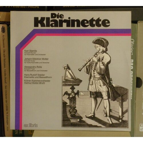 "Die Klarinette" : Concerti Clarinette - Hans Rudolf Stalder, Kölner Kammerorchester, Helmut Müller-Brühl 1975