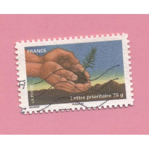 Timbre Oblitéré Used Stamp Selo Carimbado Fête Du Timbre 2011 - Carnet De 12 Timbres Auto-Adhésifs Timbre 1 France 2011