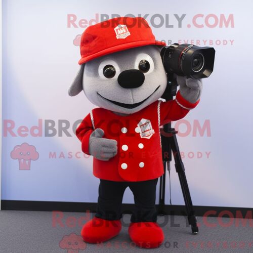 Personnage Mascotte Redbrokoly D Un Bouquet De Trèfles Dorés Habillé D Une Chemise En Popeline Et D Épinglettes