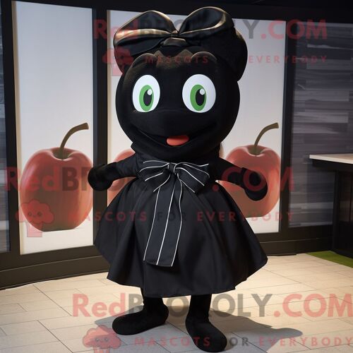 Personnage Mascotte Redbrokoly D Un Hot Dog Vert Lime Habillé D Une Jupe Et De Porte-Documents