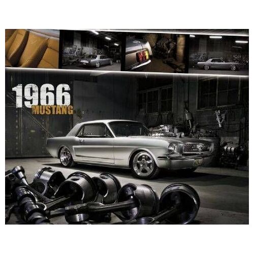 Ford Shelby - Mustang 1966 - Affiche / Poster Envoi En Tube