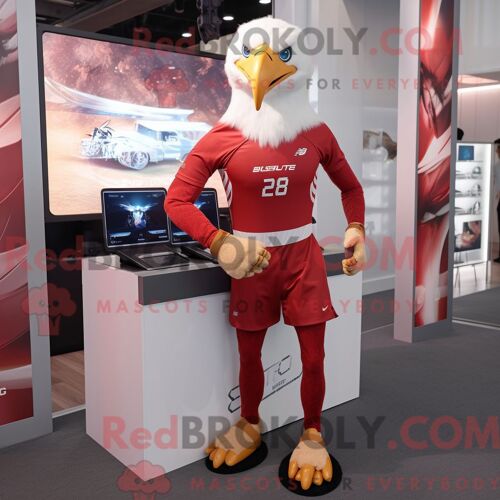 Personnage Mascotte Redbrokoly D Un Coq Turquoise Habillé D Un Pantalon Cargo Et De Lunettes De Soleil