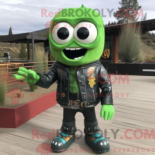 Personnage Mascotte Redbrokoly D Un Monstre Jaune Du Loch Ness Habillé D Un Pantalon Habillé Et De Lacets De Chaussures