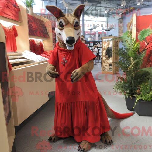 Personnage Mascotte Redbrokoly D Un Dauphin Jaune Citron Habillé D Un Gilet Et De Porte-Monnaie