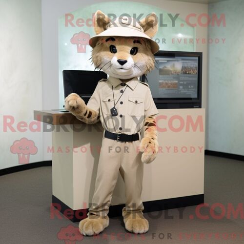 Personnage Mascotte Redbrokoly D Un Zèbre Vert Anis Habillé D Une Combinaison Et De Sacs Besaces
