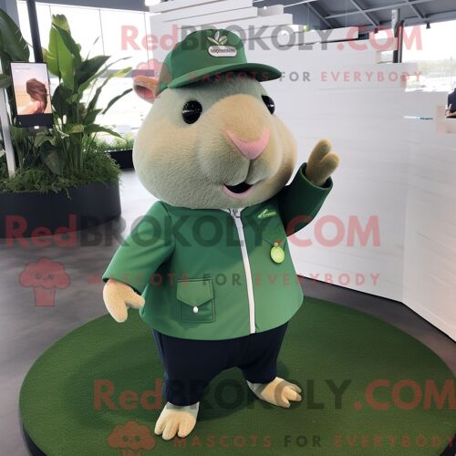 Personnage Mascotte Redbrokoly D Un Navet Bleu Ciel Habillé D Un Polo Et De Lunettes De Soleil