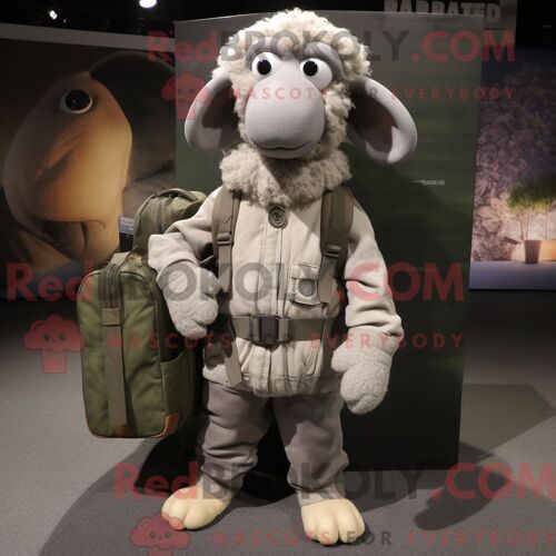Personnage Mascotte Redbrokoly D Un Cowboy Rose Habillé D Une Mini Jupe Et D Épinglettes
