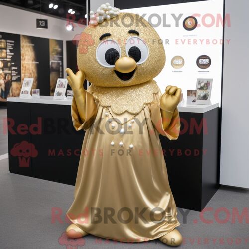 Personnage Mascotte Redbrokoly D Un Pendentif Rouille Habillé D Une Robe De Mariée Et De Lunettes De Soleil
