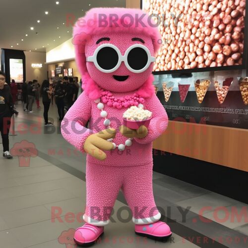 Personnage Mascotte Redbrokoly D Un Ballon En Forme De Coeur Vert Forêt Habillé D Un Pantalon De Costume Et De Pochettes De Costume