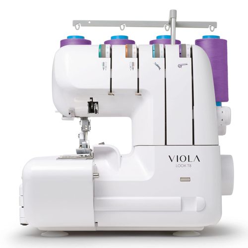 VIOLA T8 Surjeteuse avec Différentiel, Enfilage Simplifié, Machine à Coudre