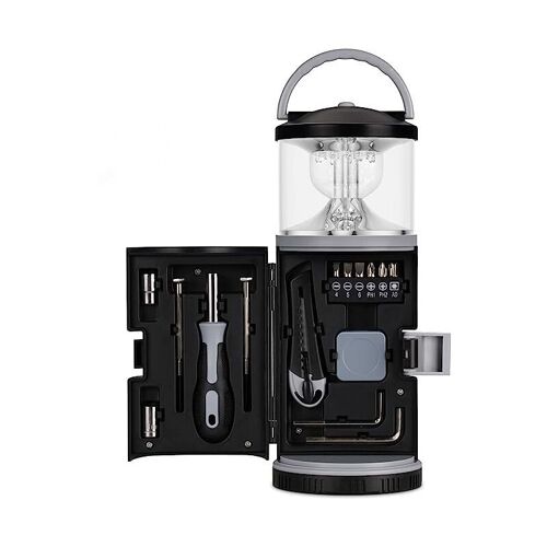Lampe De Camping Led Avec Kit D'outils Standard, Lampe De Secours Pour Voiture, Peche, Panne De Courant, Lampe De Camping Avec Kit D'outils Integre Goodnice