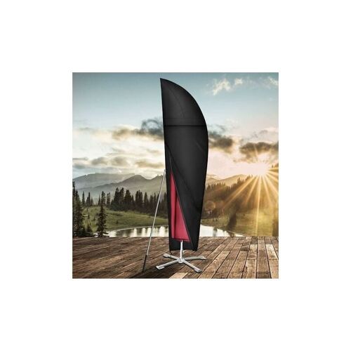Housse De Parasol Deporte, Etanche, Coupe-Vent, Anti-Uv, Robuste Tissu 210d Oxford Housse De Protection Pour Parasol Avec Tige Telescopique (265x40/70/50cm) Goodnice