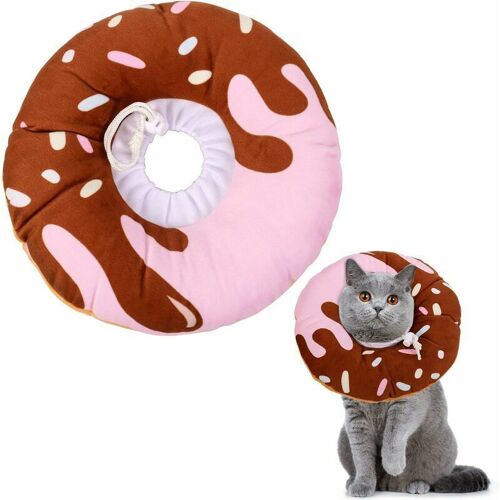 Collier De Rcupration De Chat Collier De Rcupration Confortable Collerette De Protection Collerette Pour Chiens Pour Chats Mignon (Xs, Chocolate) Goodnice