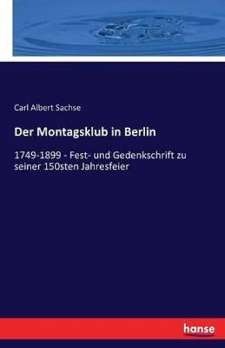 Der Montagsklub In Berlin