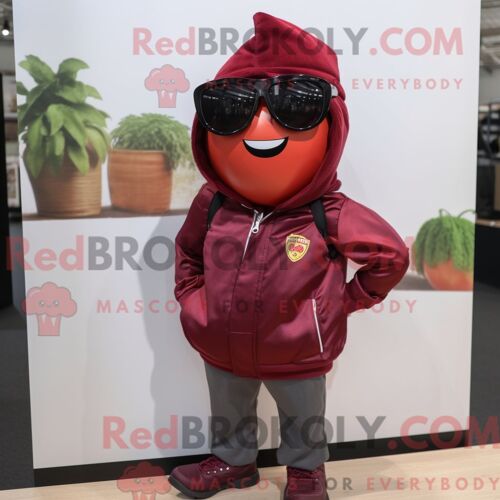 Personnage Mascotte Redbrokoly D Un Crocodile Gris Habillé D Une Robe Midi Et De Besaces
