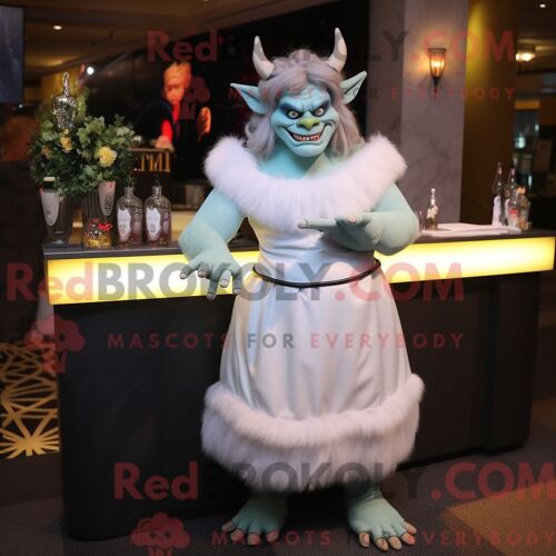 Personnage Mascotte Redbrokoly D Un Chef De La Marine Habillé D Une Veste En Cuir Et De Bracelets