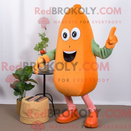 Personnage Mascotte Redbrokoly D Une Lettre D Amour De La Marine Habillée D Un T-Shirt Et De Ceintures De Smoking