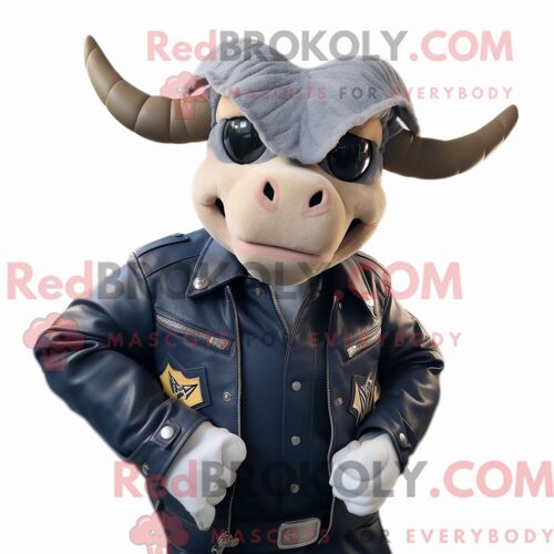 Personnage Mascotte Redbrokoly D Un Morse De La Marine Habillé D Un Sweat À Capuche Et D Anneaux