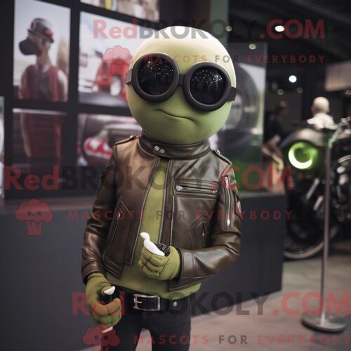 Personnage Mascotte Redbrokoly D Un Poisson Rouge Habillé D Un Maillot De Bain Une Pièce Et De Châles
