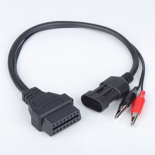 Outil De Diagnostic Avec Câble De Connecteur Adaptateur, Pour Fiat Adieu, Lancia Romeo, 3 Broches, Obd2, Obd, 16 Broches, 40cm