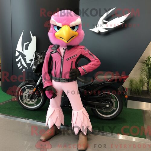 Personnage Mascotte Redbrokoly D Un Bâton De Hockey Sur Glace Olive Habillé D Un Pantalon De Jogging Et De Colliers