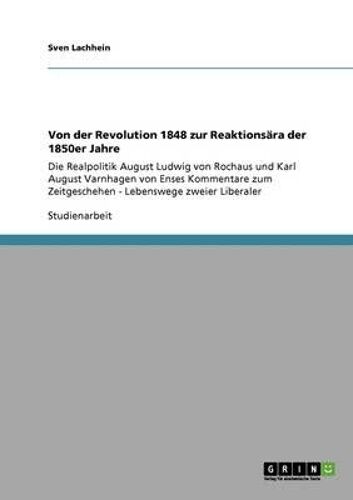 Von Der Revolution 1848 Zur Reaktionsära Der 1850er Jahre