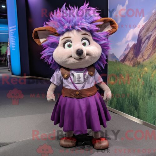 Personnage Mascotte Redbrokoly D Un Contorsionniste Blanc Habillé D Un Gilet Et De Ceintures