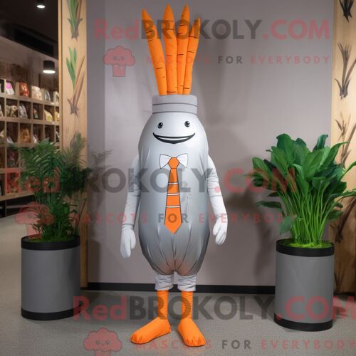 Personnage Mascotte Redbrokoly D Hermine Marine Habillée D Un Débardeur Et De Bérets